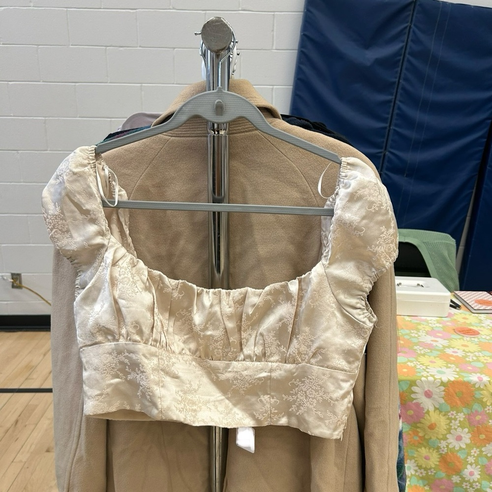 Polly Milk Maid Blouse